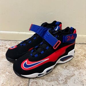 Nike Air Griffey Max 1 USA Black University Red Royal Blue DZ5186-001 Mens 14